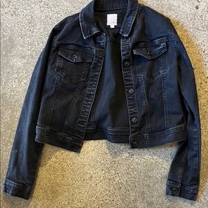 Wax Jean Kids Black Denim Jacket